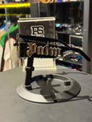 Óculos Palm Angels Logo Alto Relevo Armação Preto Lente Preto  - Pronta Entrega