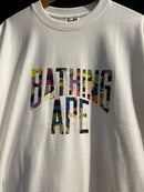Camiseta BAPE ABATHING APE Branca - Pronta Entrega