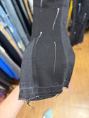 Calça Gallery Dept. Jeans Flare Preto com Respingos de Tinta - Pronta Entrega