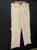 Calça Louis Vuitton Monogram Workwear Denim Carpenter - Pronta Entrega