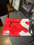 Bag Supreme X North Face Vermelha - Pronta Entrega