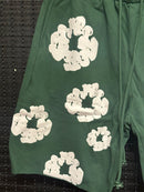 Short Moletom Denim Tears Green - Pronta Entrega