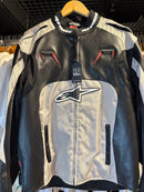 Jaqueta Alpinestars Advance Preta Branca - Pronta Entrega