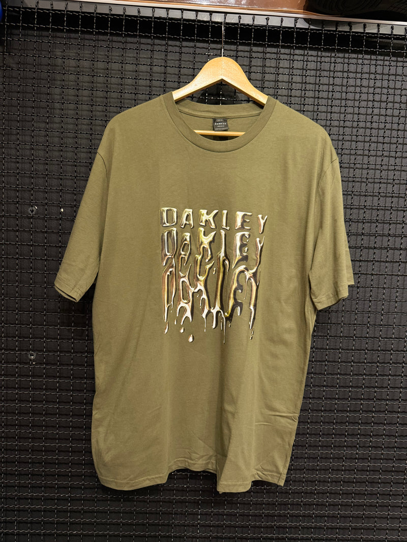 Camiseta Oakley Graphic Liquid Gold - Pronta Entrega