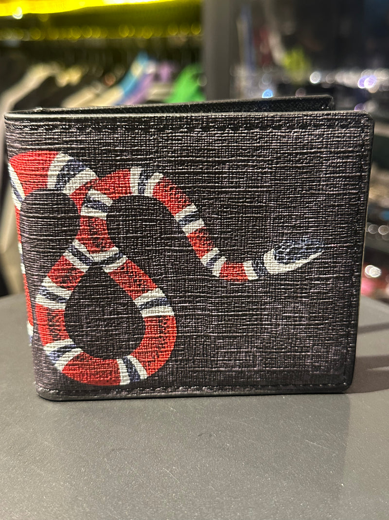 Carteira Gucci Snake Black - Pronta Entrega