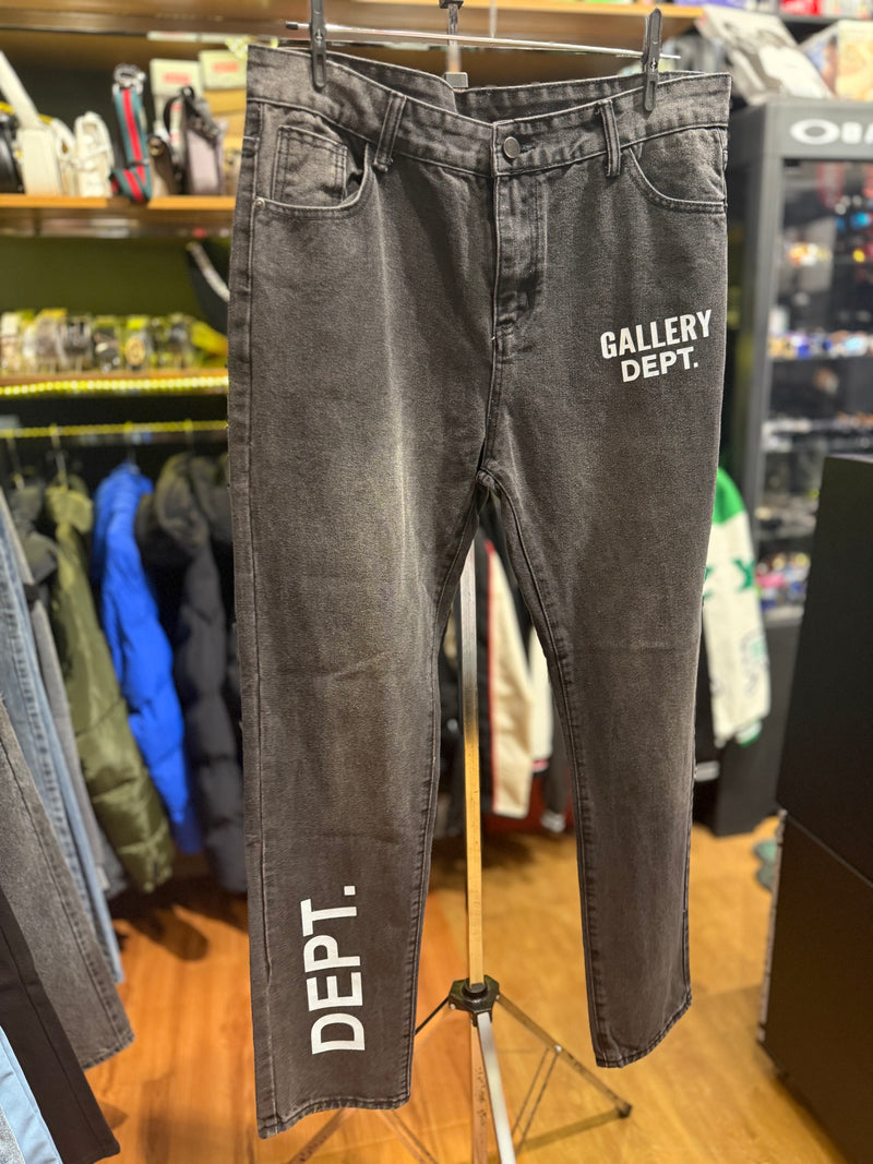 Calça Gallery Dept. Jeans Preto Lavado - Pronta Entrega