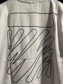 Camiseta OFF WHITE BackPrint Branca - Pronta Entrega