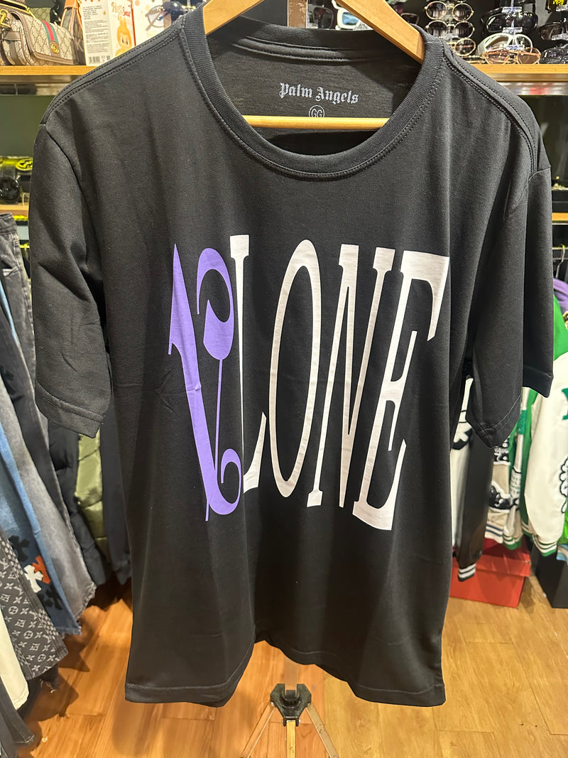 Camisa Palm Angels x Vlone Black - Pronta Entrega