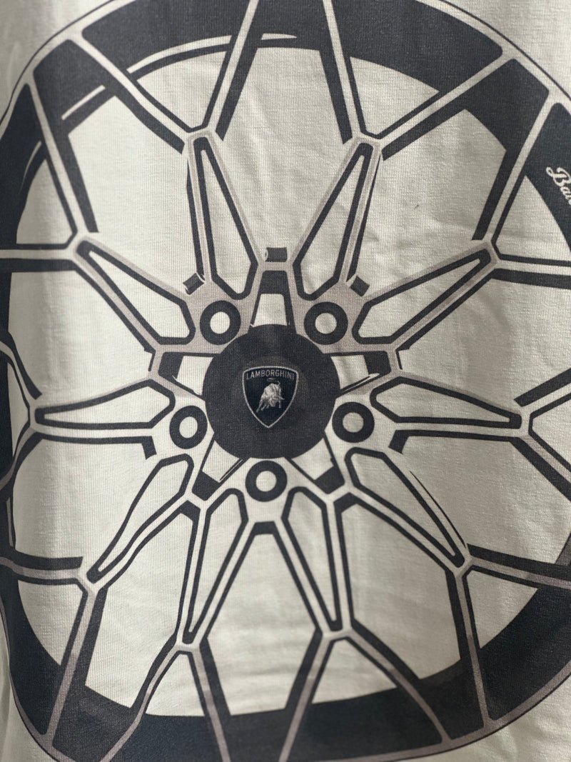 Camiseta Balenciaga Lamborghini White - Pronta Entrega