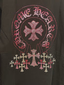 Camiseta Chrome Hearts Pink Cruz - Pronta Entrega