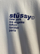 Camiseta STUSSY Morango Branca - Pronta Entrega