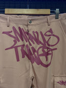 Calça Minus Two Rosa Pink Logo Rosa - Pronta Entrega