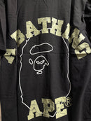 Camiseta BAPE Abathing Ape Big Head Camo Preta - Pronta Entrega