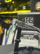 Óculos Chrome Hearts Armação Transparente Logo Prata Lente Clear - Pronta Entrega