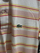 Camisa Polo Lacoste White/Red - Pronta Entrega