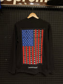 Camiseta Long Cross Chrome Hearts USA Black - Pronta Entrega