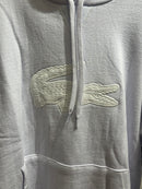 Moletom com Gorro Lacoste Branca - Pronta Entrega