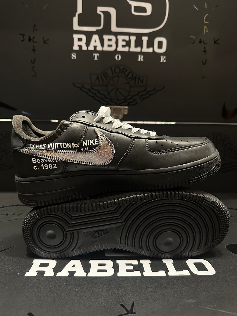 Tênis Air Force 1 Low X Off-White Black White - Pronta Entrega
