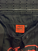 Calça Corteiz Guerillaz Cargo Black/Red - Pronta Entrega