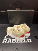 Tênis Nike Air Jordan 1 Low SE Sail Rattan University Red - Pronta Entrega