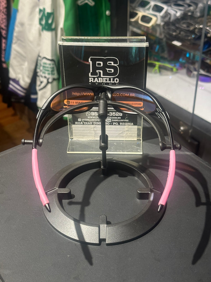 Óculos Oakley Minute Black Pink Lente Prizm - Pronta Entrega