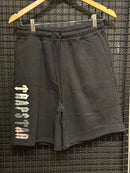Conjunto Trapstar Moletom Blusa + Short Black/Pink - Pronta Entrega