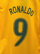 Camiseta Nike Retrô Seleção Brasileira Amarela 2006 Ronaldo