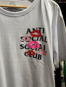 Camisa Anti Social Social Club Branca Kisses - Pronta Entrega