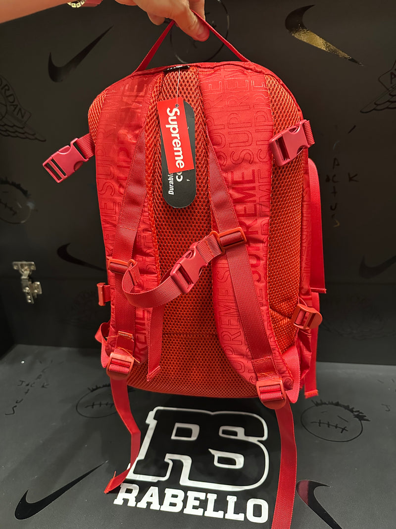Mochila Supreme 19SS BackPack Vermelha Red  - Pronta Entrega