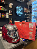 Capacete Mark 5 Homem de Ferro Inteligente Comando De Voz Jarvis Escala 1/1 Marvel Auto King - Pronta Entrega