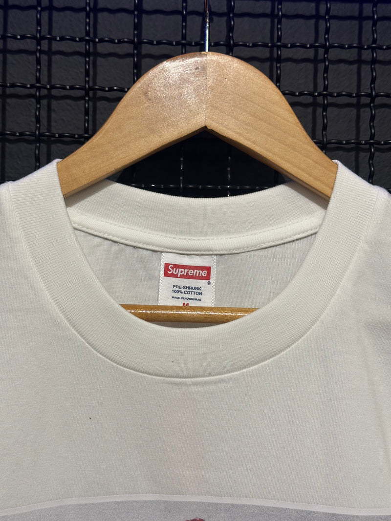 Camiseta SUPREME Playboi Carti Branca - Pronta Entregar