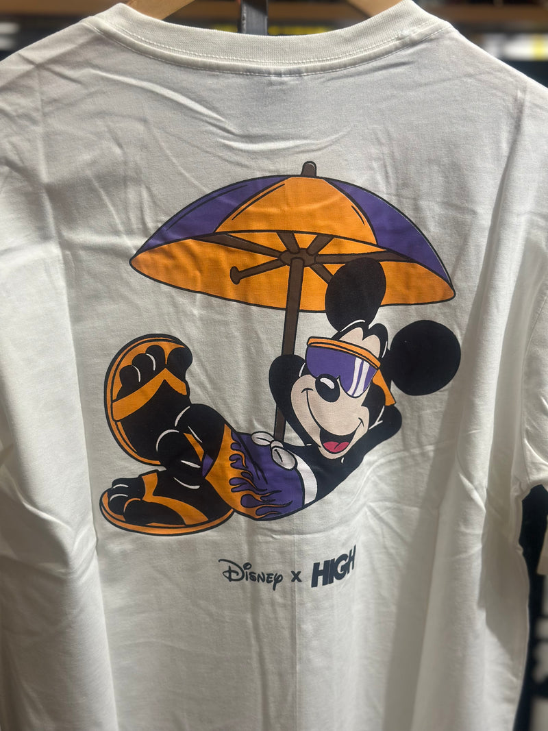 Camisa High X Disney Off White Mickey Mouse - Pronta Entrega