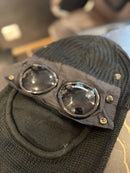 Touca C.P. Company Balaclava De Tricô Com Detalhe De Óculos - PRONTA ENTREGA