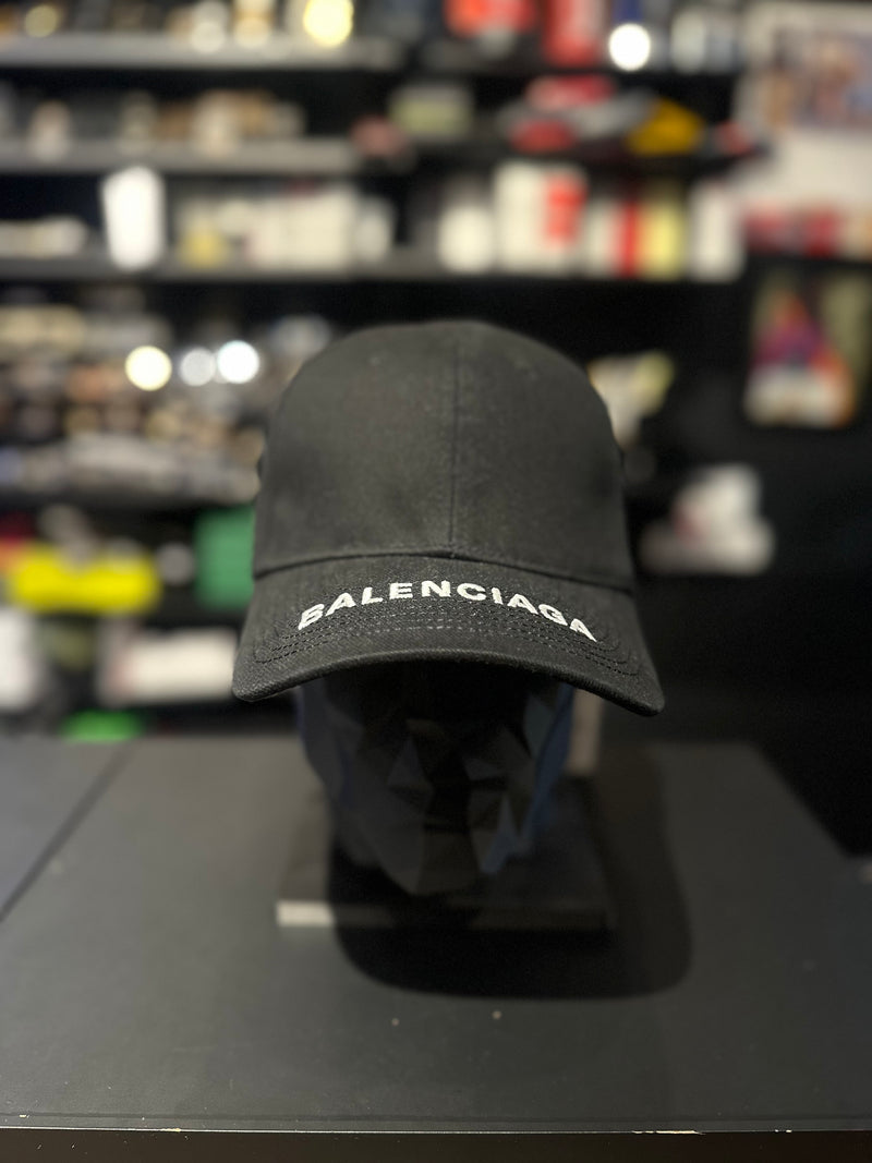Boné Aba Curva Balenciaga Black - Pronta Entrega