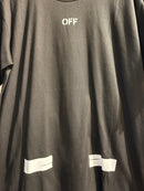 Camiseta OFF WHITE Line Thing Preta - Pronta Entrega