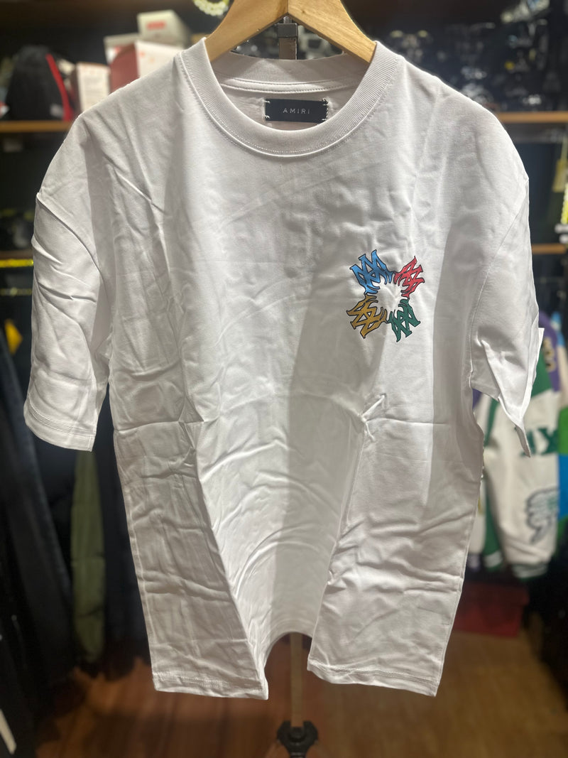 Camiseta Amiri Kids Branca - Pronta Entrega