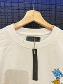 Camiseta Amiri Kids Branca - Pronta Entrega