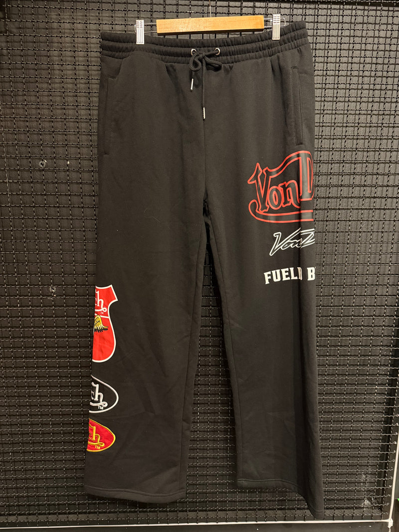 Calça Moletom Von Dutch Black  - Pronta Entrega