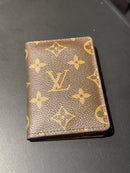 Carteira Louis Vuitton Pocket Organizer Brown - Pronta Entrega