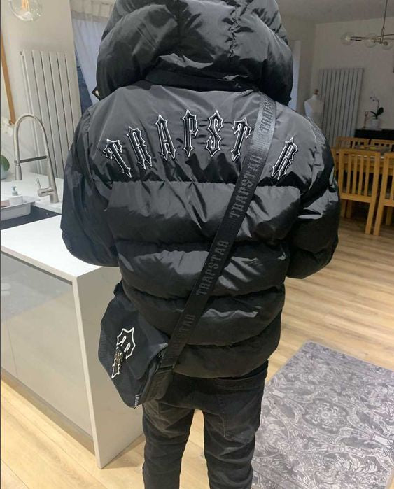Jaqueta Puffer Trapstar Iron Gate Black - Encomenda