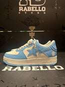 Tênis BAPE A Bathing APE Court Sta Blue White - Pronta Entrega