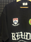 Camiseta Rhude Black Runway Script - Pronta Entrega