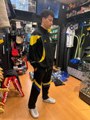 Conjunto Tracksuit Jordan Brasil Preto Amarelo 2026/27 - Pronta Entrega