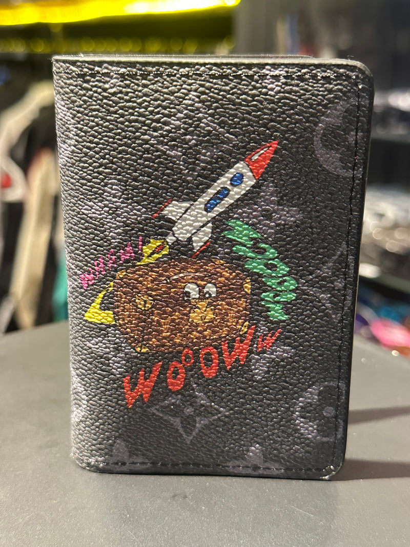 Carteira Louis Vuitton Pocket Organizer Monogram Coated Canvas - Pronta Entrega