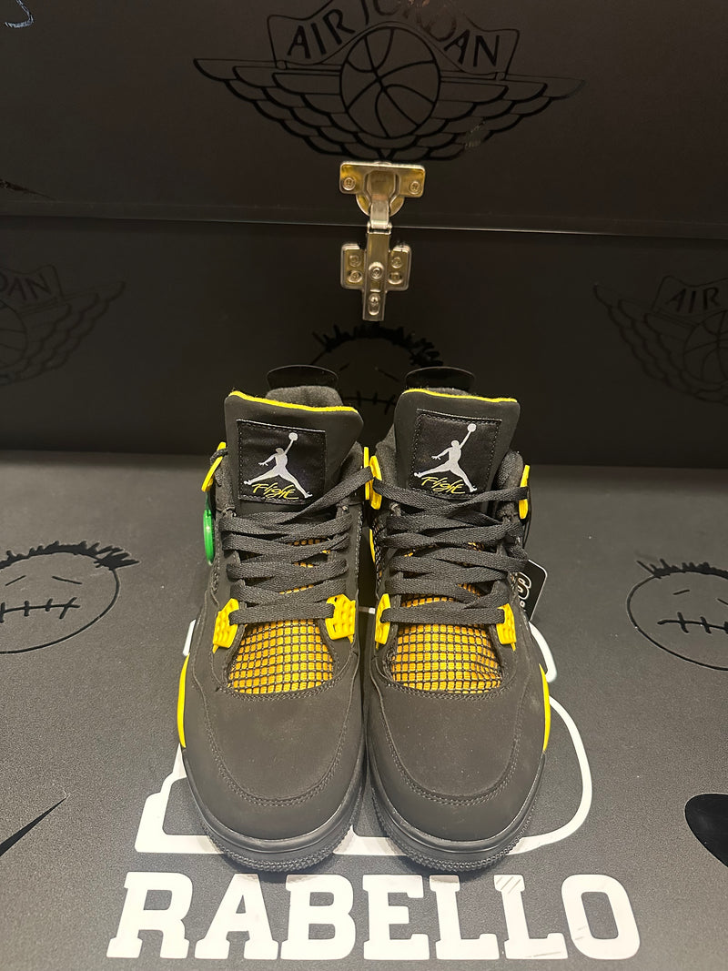 Tênis Nike Air Jordan 4 Retro Thunder Yellow - Pronta Entrega