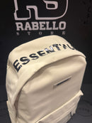 Mochila Essentials Couro Creme  - Pronta Entrega