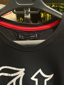 Camisa Tommy Hilfiger Preta Logo H Frontal - Pronta Entrega