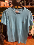 Camisa Lacoste Azul Logo Branca/Verde - Pronta Entrega