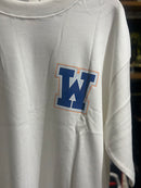 Camiseta Off-White Wizard Bege Oversize - Pronta Entrega