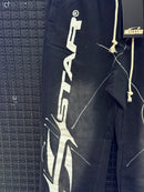 Calça Moletom Hellstar Hstar Black - Pronta Entrega